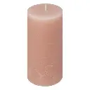 [JJA-103114G] Bougie ronde olia rose 6.8x14, rose clair