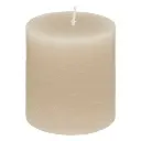 [123067] Bougie ronde olia tp 6.7x7, taupe