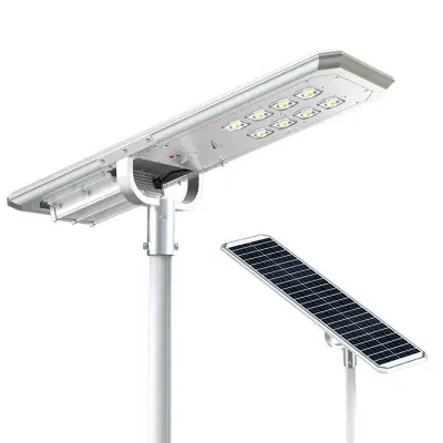 Lampadaire solaire Atlas 60W SSL-36M, 6000 lumens