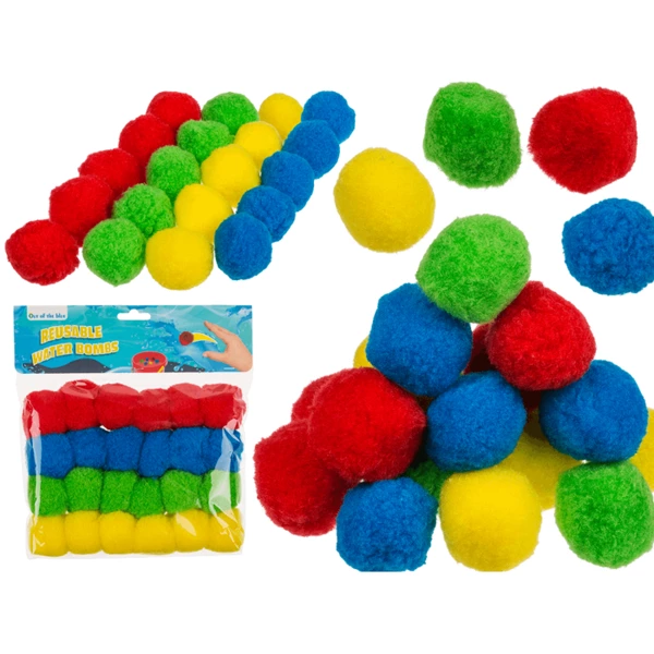 Water bomb sponge, about 4.5 cm