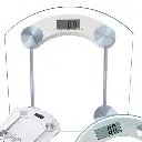 [17132] Electronic bathroom scale 180kg glass LCD