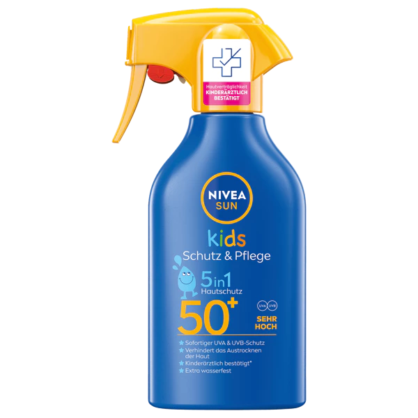 Nivea Sun Kids Sun Spray Sf50+, 250ml bottle