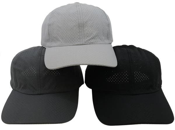 Casquette de baseball perforée 57-59, 5 couleurs 