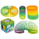 [59/1938] Rainbow Coil -Spirale, arc en ciel, env.6,5 cm