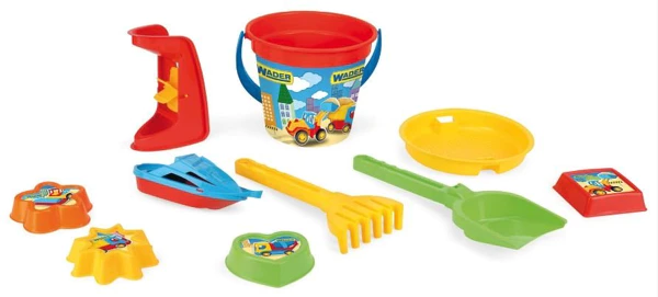 [175035] Wader 10pcs Beach Toys Set