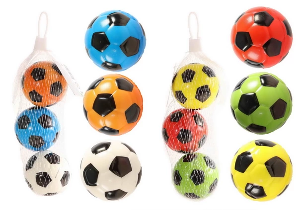 Ballons de football 3 pièces 6 cm 