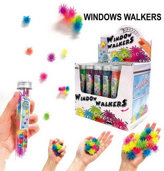 Rainbow Window Walkers 2.5cm 8pcs Tube