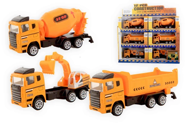 Vehicule de travail die cast 12cm