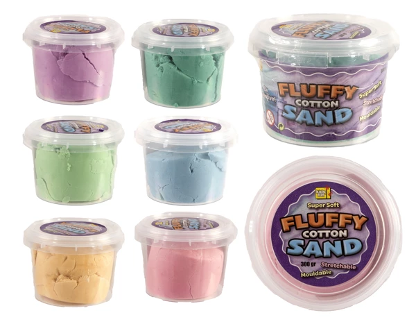 [4157] Super soft and fluffy cotton sand 300 grams