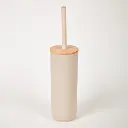 [124086] Sand-colored polypropylene toilet brush
