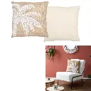 [CMP-TX0294] Coussin palmier 40x40cm