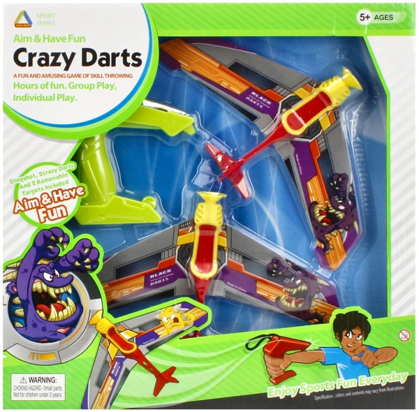 Crazy Darts- Plane shoot 35x35x5 2pcs