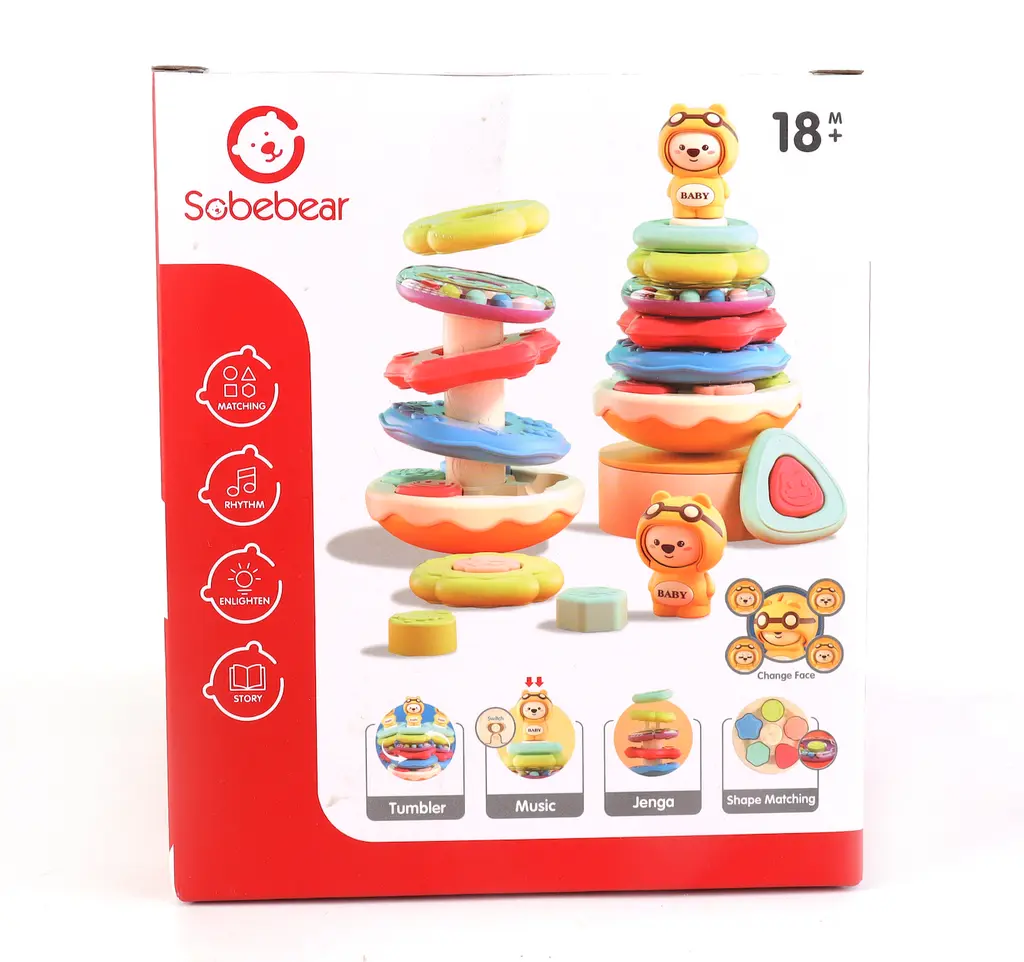 [CJ-2211712] BABY JENGA/PYRAMIDE ANNEAUX À EMPILER