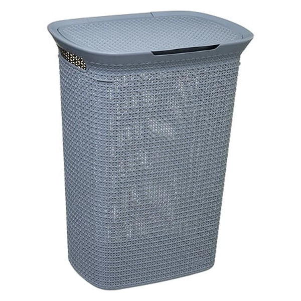 coffret linge 57l gris scandi, gris