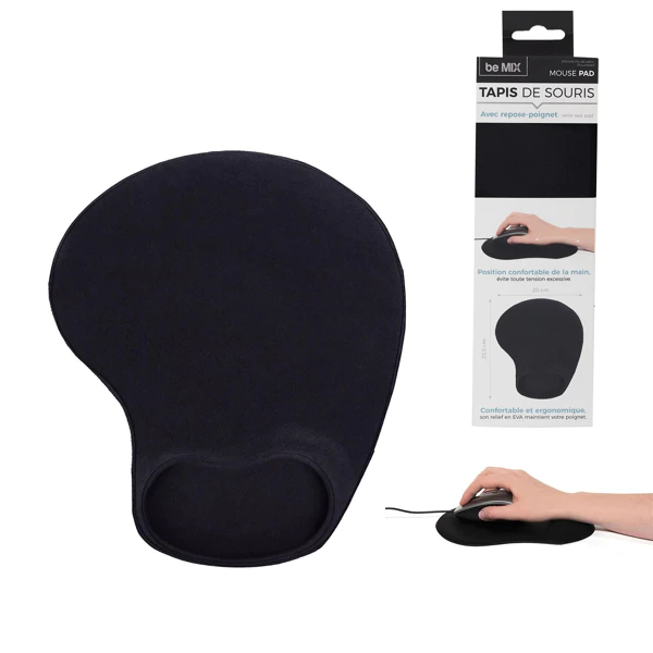tapis de souris avec repose poignet