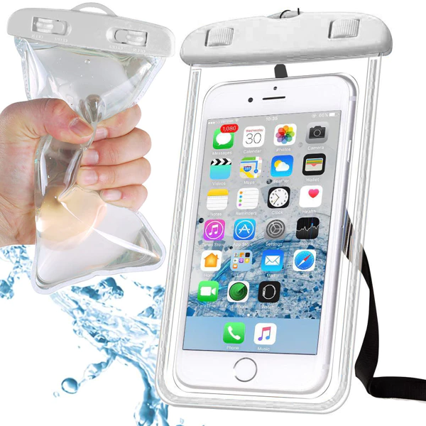 Coque étanche, housse téléphone, piscine, plage
