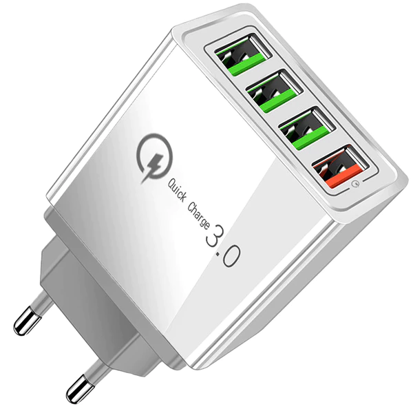 Chargeur rapide 4xUSB charge rapide 3.0