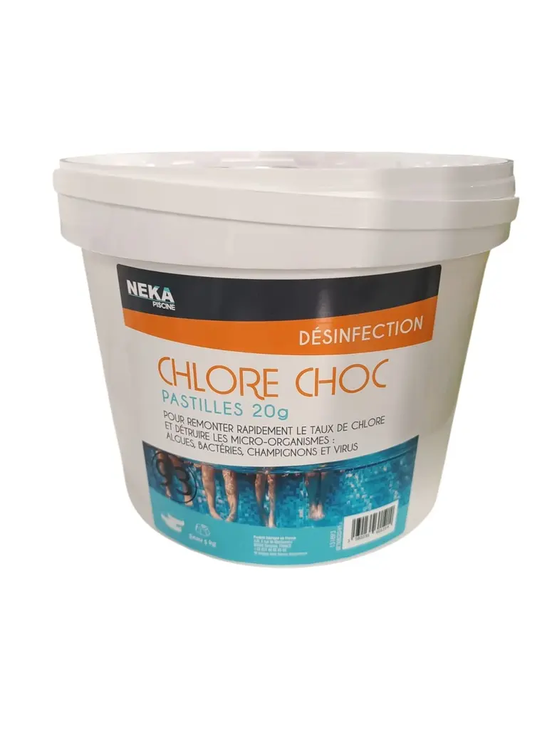 Chlore choc pastille 20g / 5kg