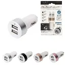 [HT2018] Dual USB car cigarette lighter charger 3A