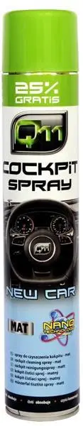 Dashboard cleaning foam spray with UV protection