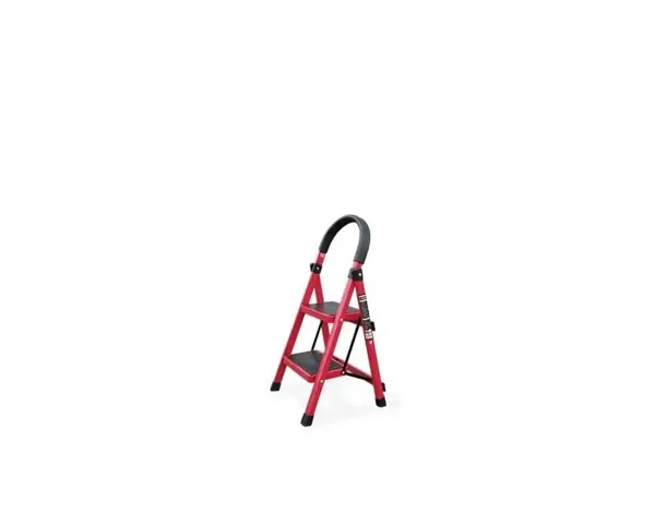 [SLH1336] Household ladder | 2 steps | red