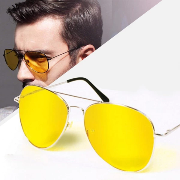 Night vision glasses for safer driving