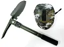 Multifunctional folding shovel