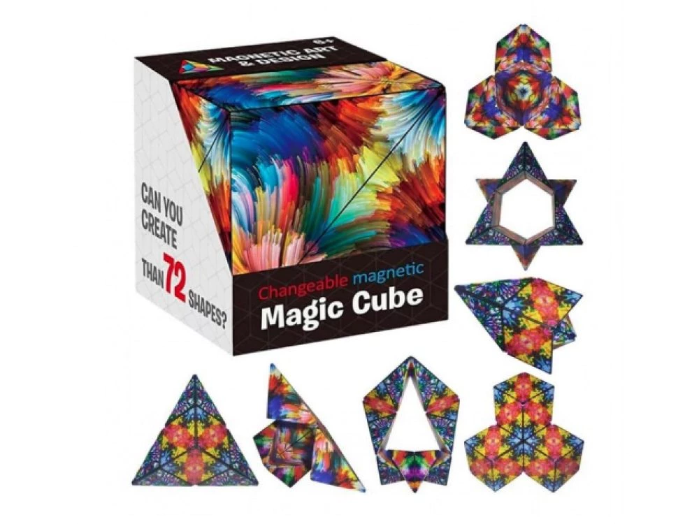 [ECG606C] Cube magnétique 6cm 