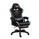 GAMING CHAIR with LED , Massage & footrest