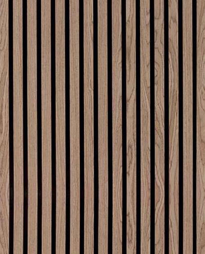 [BW*2400*600*21mm] WOODEN SLAT PANELS BLACK WALNUT 2400*600*21mm