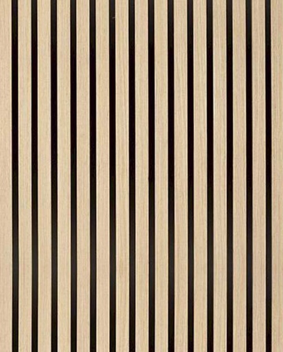 [WO*2400*600*21mm] WOODEN SLAT PANELS WHITE OAK 28c 2400*600*21mm