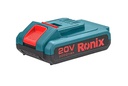 RONIX Batterie Lithium-ion 20 V - 2 Ah 8990