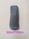 Blue/gray cotton hand towel 50cm*100cm