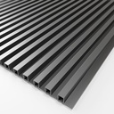 Wpc acoustic panel with light wood slats lm9053 173*18*2900mm