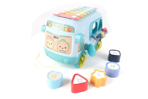 [CJ-2118039] BABY PUZZLE BUS - PUZZLE BÉBÉ AUTOBUS