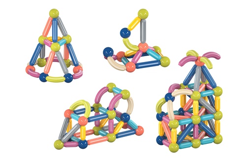 [CJ-4049011] JEU DE CONSTRUCTION MAGNÉTIQUE 3D