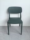 CHAISE CERES EN PLASTIQUE VERT