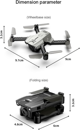 [D4] MINI POCKET DRONE AUTO HOVERING