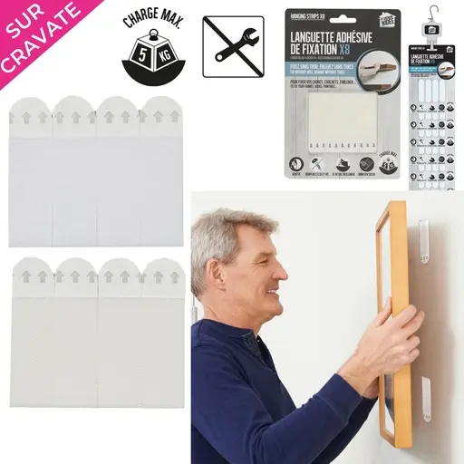 [DI8769 ZEN12] Fixing tab 5kgs x8