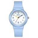 Silicone watch for children. Blue, pink or black.