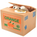 Tirelire sur batterie - chaton 