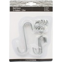 S hook shape stainless steel look 13er