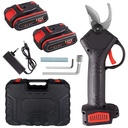 Cordless electric pruning shears 2 x battery