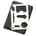 Multi-tool knife survival card