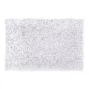Tapis maxi chenille 50x80 cm, blanc