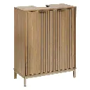 Meuble lavabo Tasso, beige