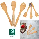 Lot de 3 ustensiles en Bambou