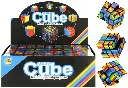 6x6 rainbow magic cube with display