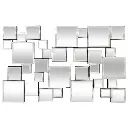 Decoration murale miroir Jandira 60x38 cm 