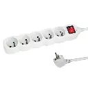 Power strip 5 sockets, 1.5 m